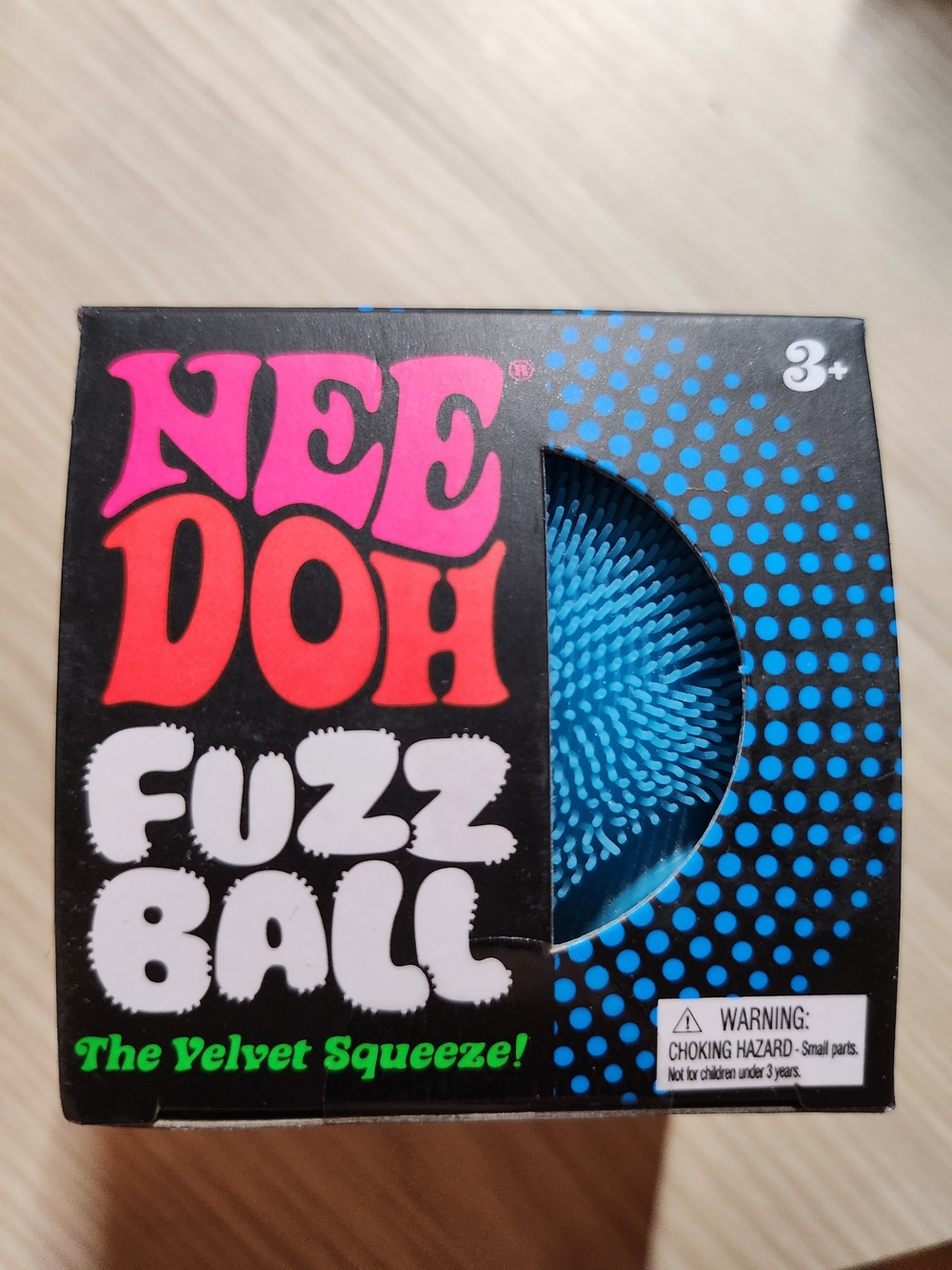 NeeDoh- Fuzz Ball (Blue)